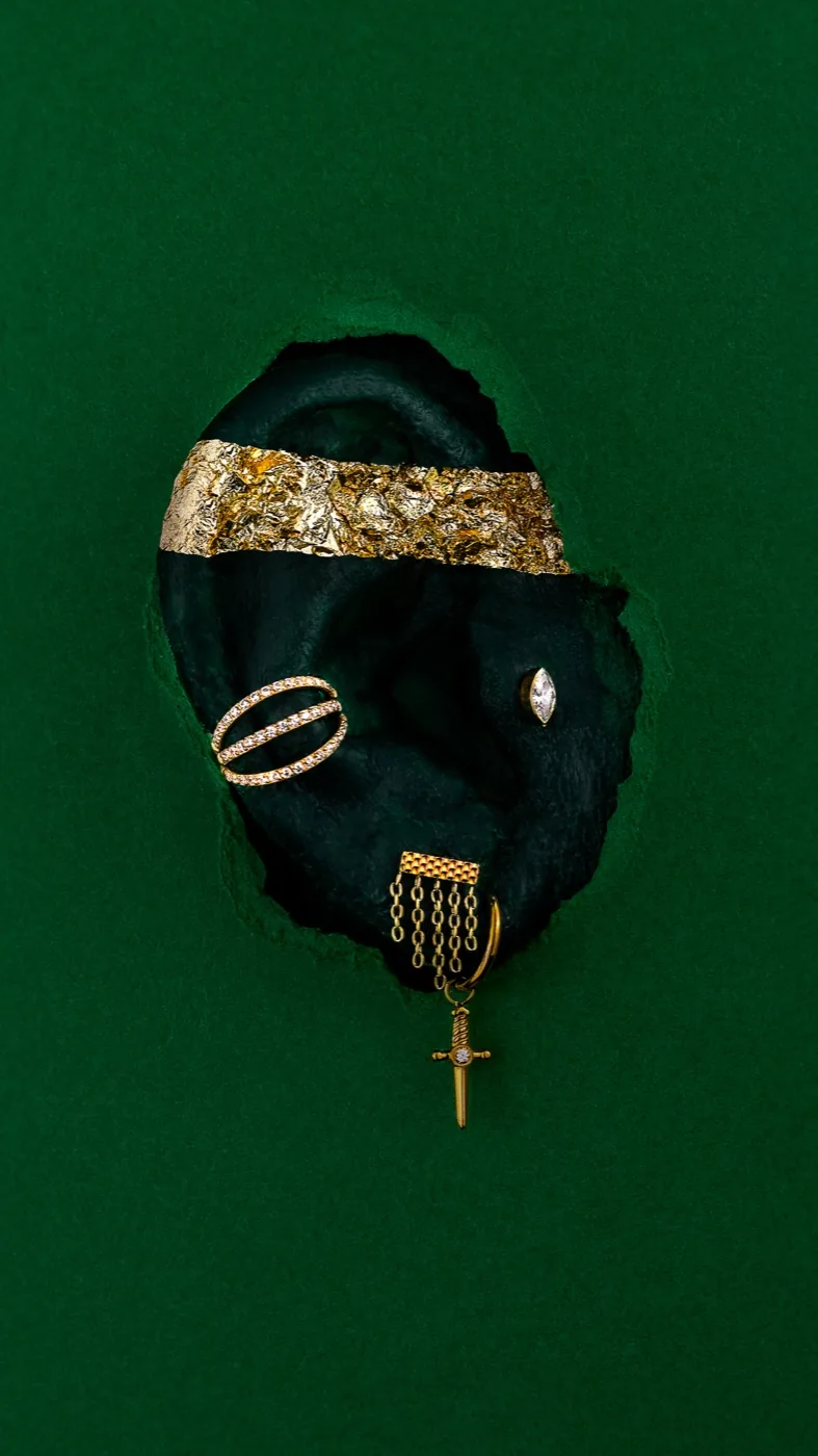 PIERCING · CURATED EAR
