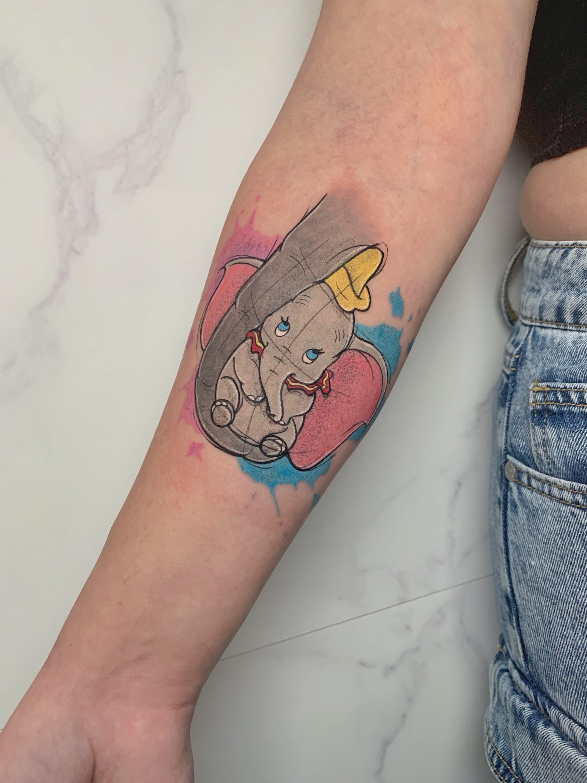 Tatuaje ilustrativo en Madrid