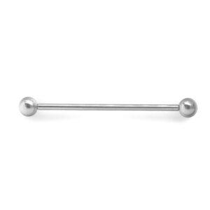 Barra Barbell rosca interna - Polished - 1.6x38mm