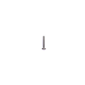 Base labret rosca interna - Polished - 1.2x8mm F3mm
