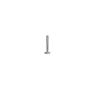 Base labret rosca interna - Polished - 1.2x9mm F4