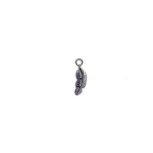 Charm Pluma - Polished - 7mm