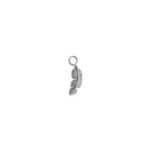 Charm Pluma - Polished - 7mm
