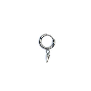 Clicker Lateral Falso Grosor con Charm Pincho - Polished - 1.2x8mm