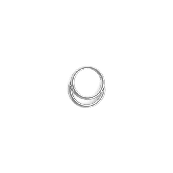 Clicker Frontal Doble Vacío Liso - Polished - 1.2x8mm