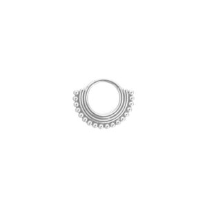 Clicker Frontal Triple - Doble Liso y Fila Ornamental - Polished - 1.2x8mm