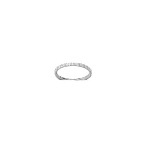 Clicker lateral zirconia blancas cuadradas - Blanca - 1.2x10mm