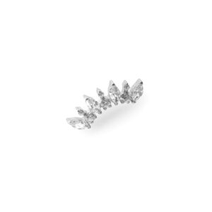 Cluster 7 Zirconias Blancas y Marquesas Pico- Blanco - 0.9x14mm