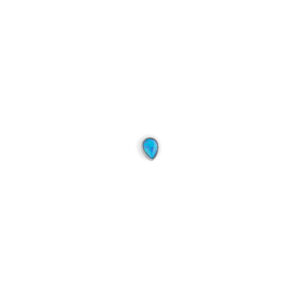 Top Gota Opalo Azul - Azul - 0.9x5mm