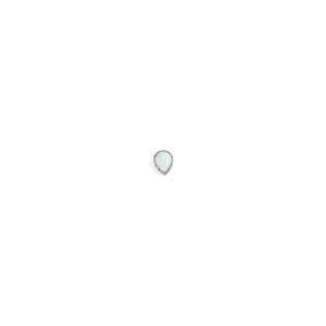 Top Gota Opalo Blanco - Blanca - 0.9x5mm
