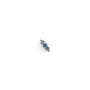Top Zirconia Azul con 6 Bolas - Azul - 0.9x3mm