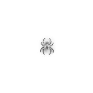 Top araña zirconia blanca - Polished y blanco - 0.9x8mm